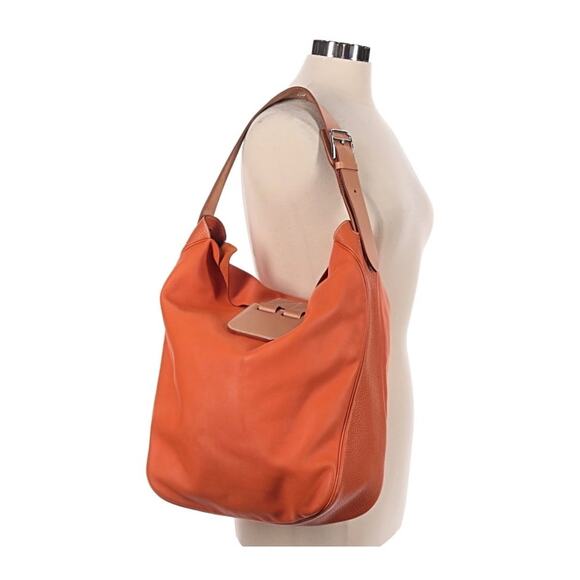HERMÈS Handbags - Hermes Swift Taurillon Clemence Vache Hunter Virevolte 29 Orange